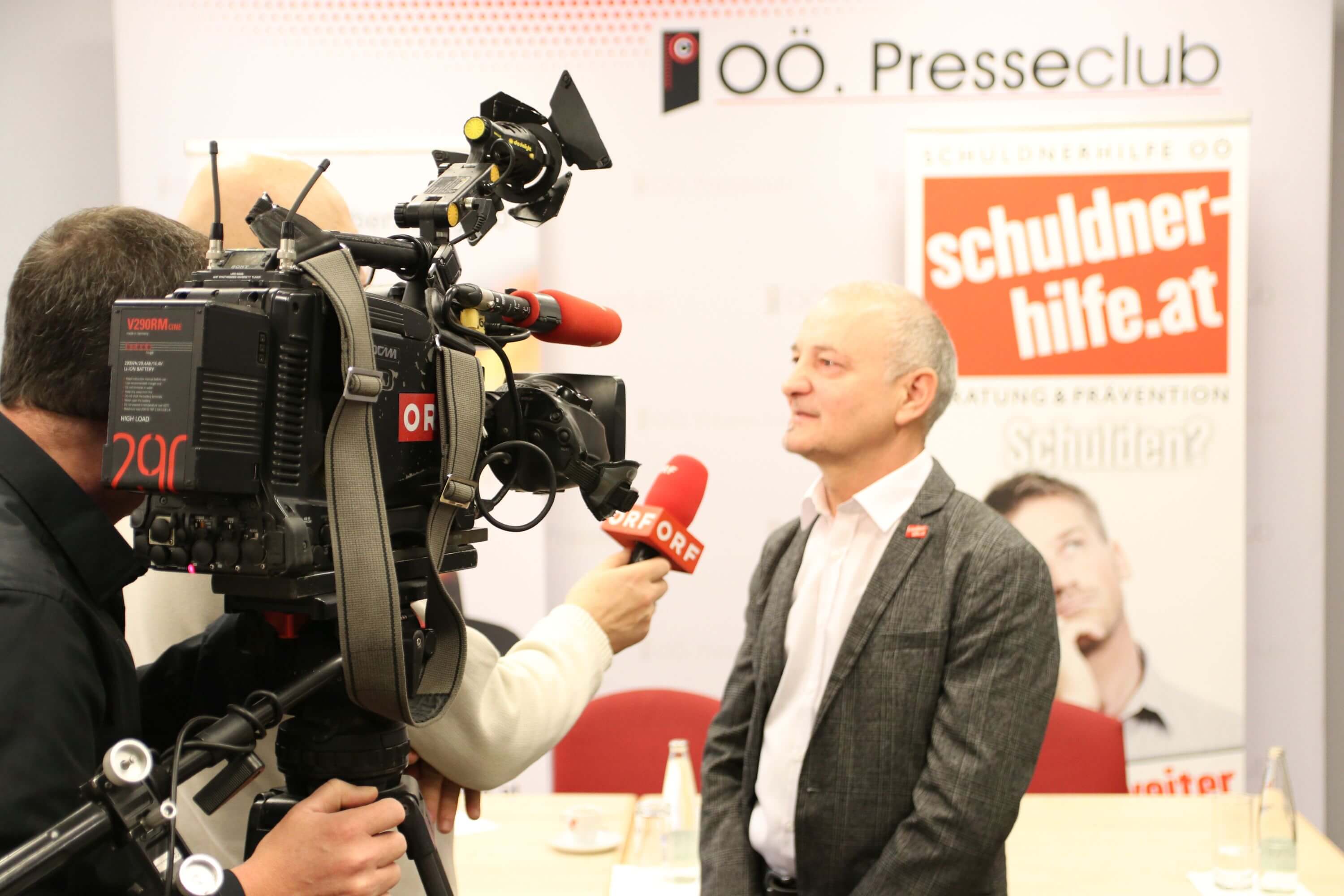 Geschäftsführer Herndler im Interview mit ORF